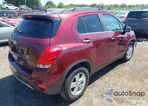 2017 Chevrolet Trax Lt из США, поврежденный, VIN 3GNCJLSB2HL251702